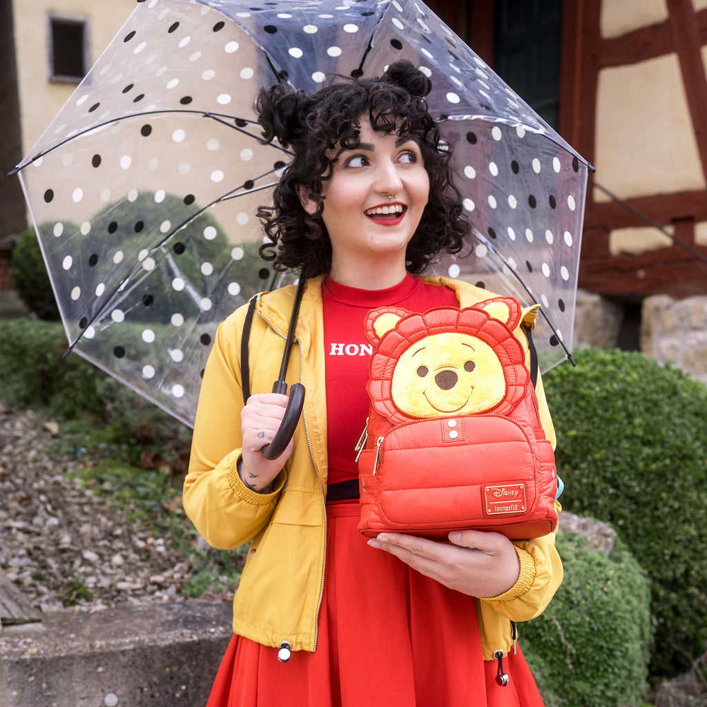 Product image Winnie the Pooh - Puffer Jacket Cosplay Mini Backpack Red