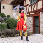 Product image Winnie the Pooh - Puffer Jacket Cosplay Mini Backpack Red