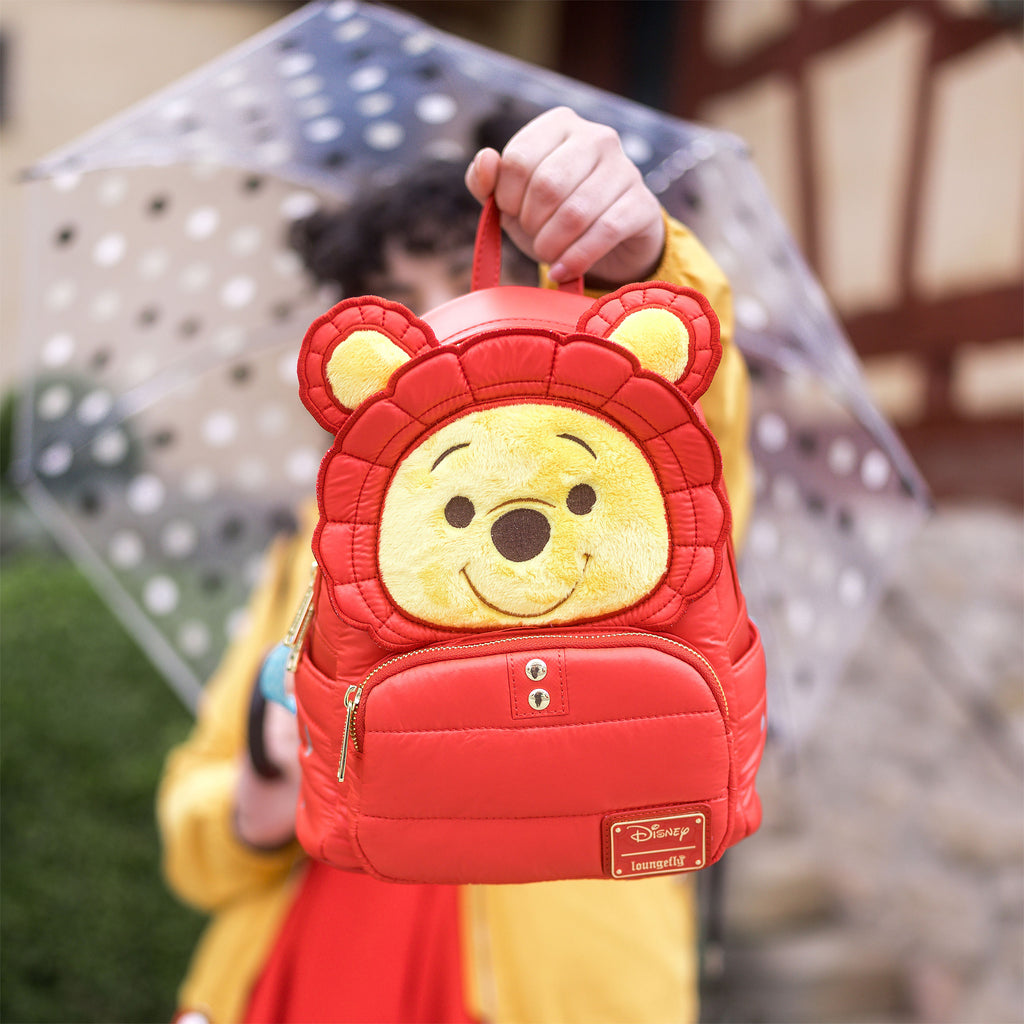 Product image Winnie the Pooh - Puffer Jacket Cosplay Mini Backpack Red