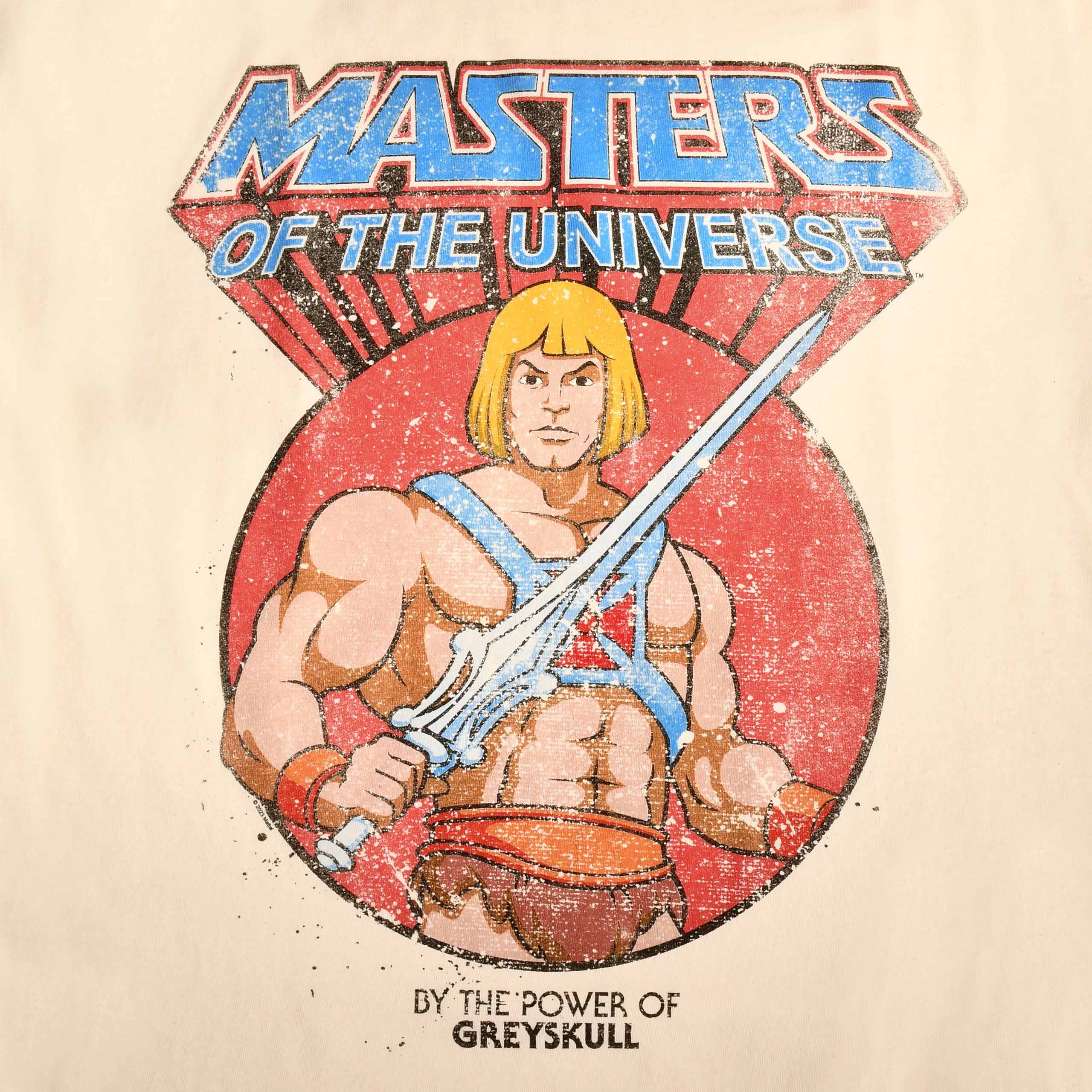 Immagine del prodotto Masters of The Universe - T-shirt Vintage di He-Man crema