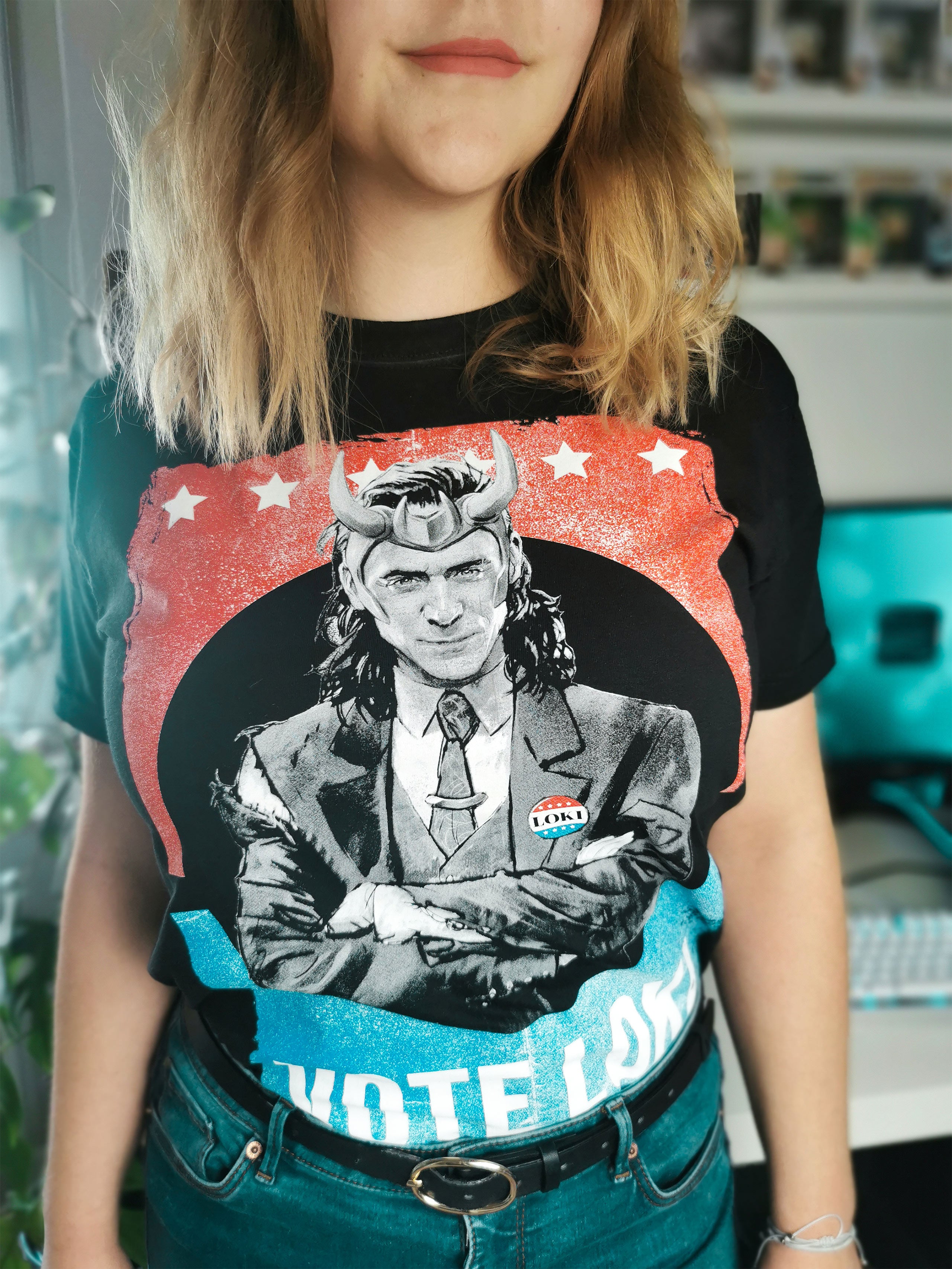 Immagine del prodotto Loki - Vota Loki T-shirt nera