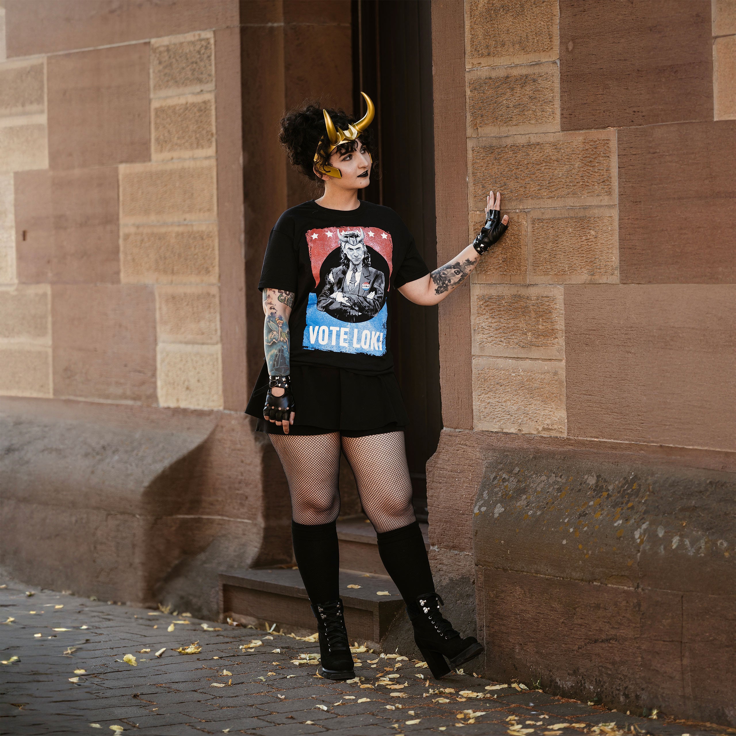 Immagine del prodotto Loki - Vota Loki T-shirt nera