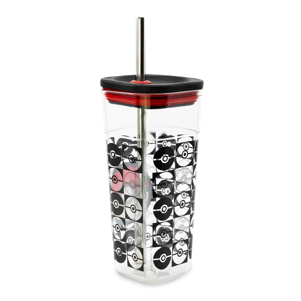 Product image Pokemon - Pokeball Mug with Straw