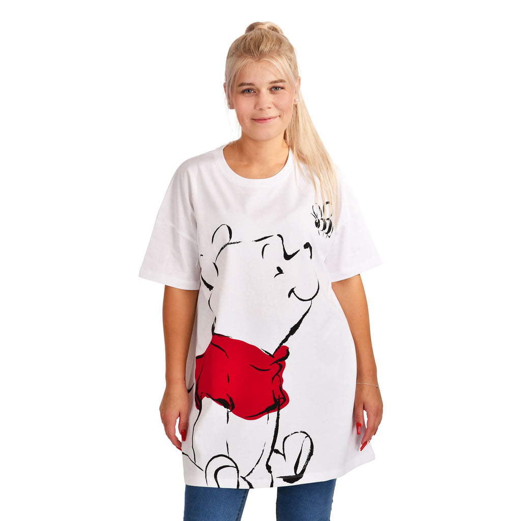 Immagine del prodotto Winnie Pooh - T-shirt Oversize Bianca