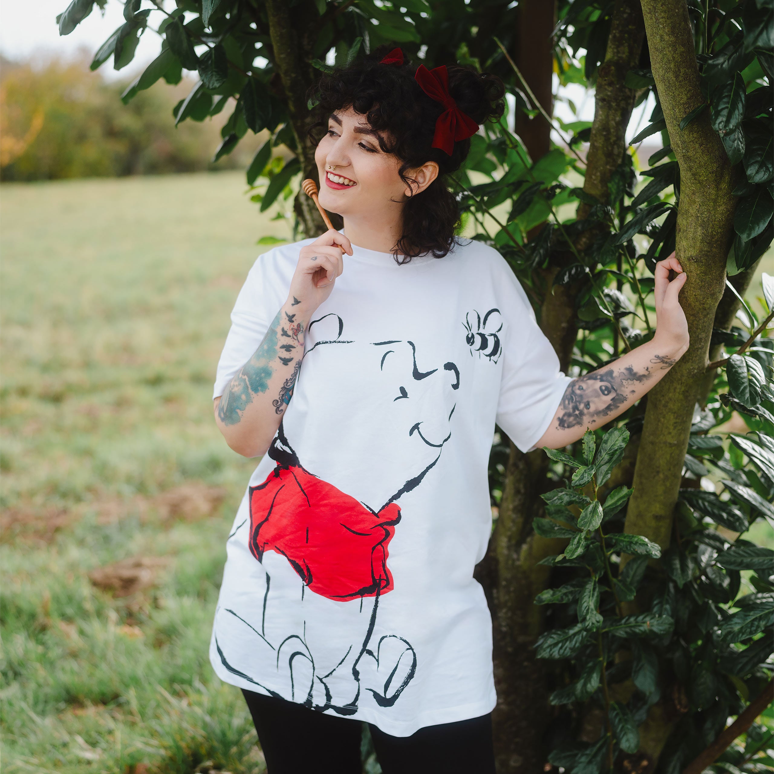 Immagine del prodotto Winnie Pooh - T-shirt Oversize Bianca