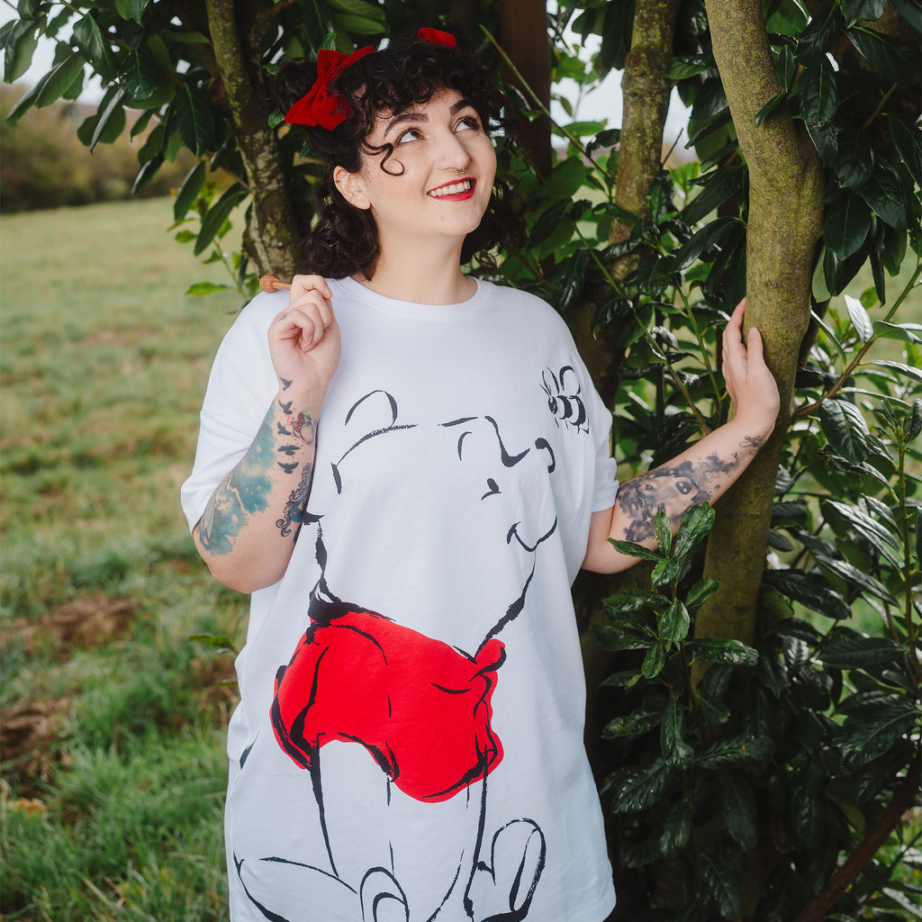 Immagine del prodotto Winnie Pooh - T-shirt Oversize Bianca