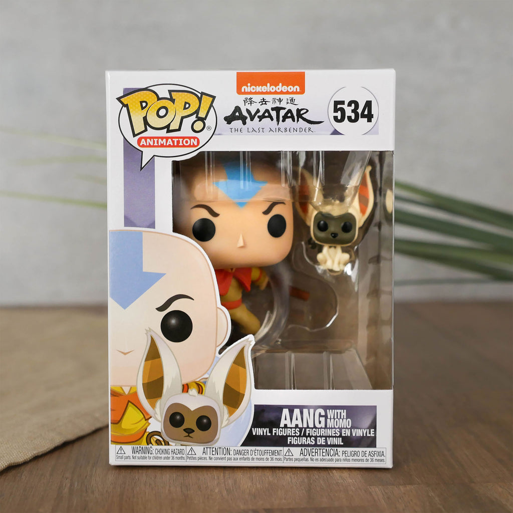 Immagine del prodotto Avatar The Last Airbender - Aang con Momo Funko Pop Figura
