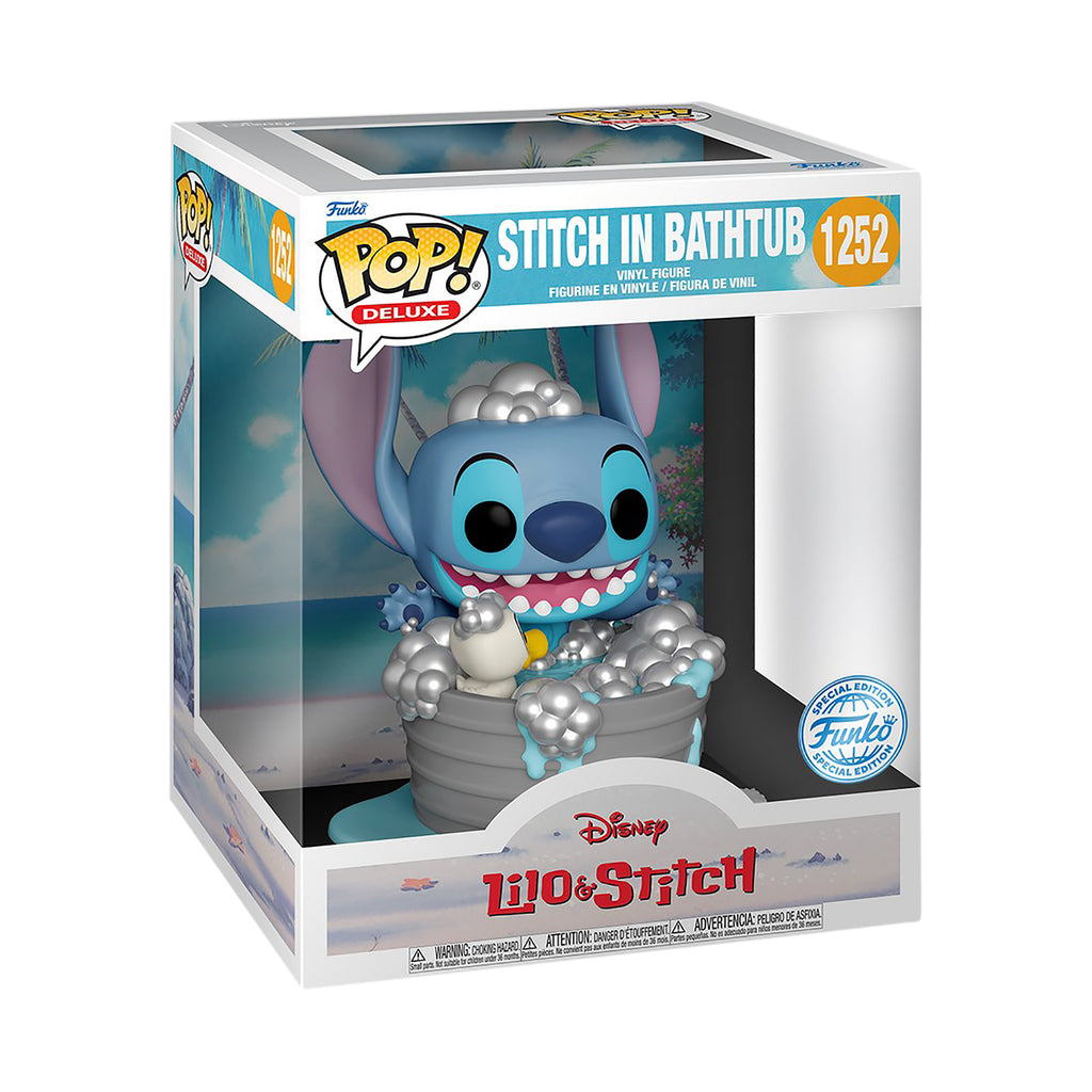 Immagine del prodotto Stitch nella vasca da bagno Figura Funko Pop - Lilo & Stitch