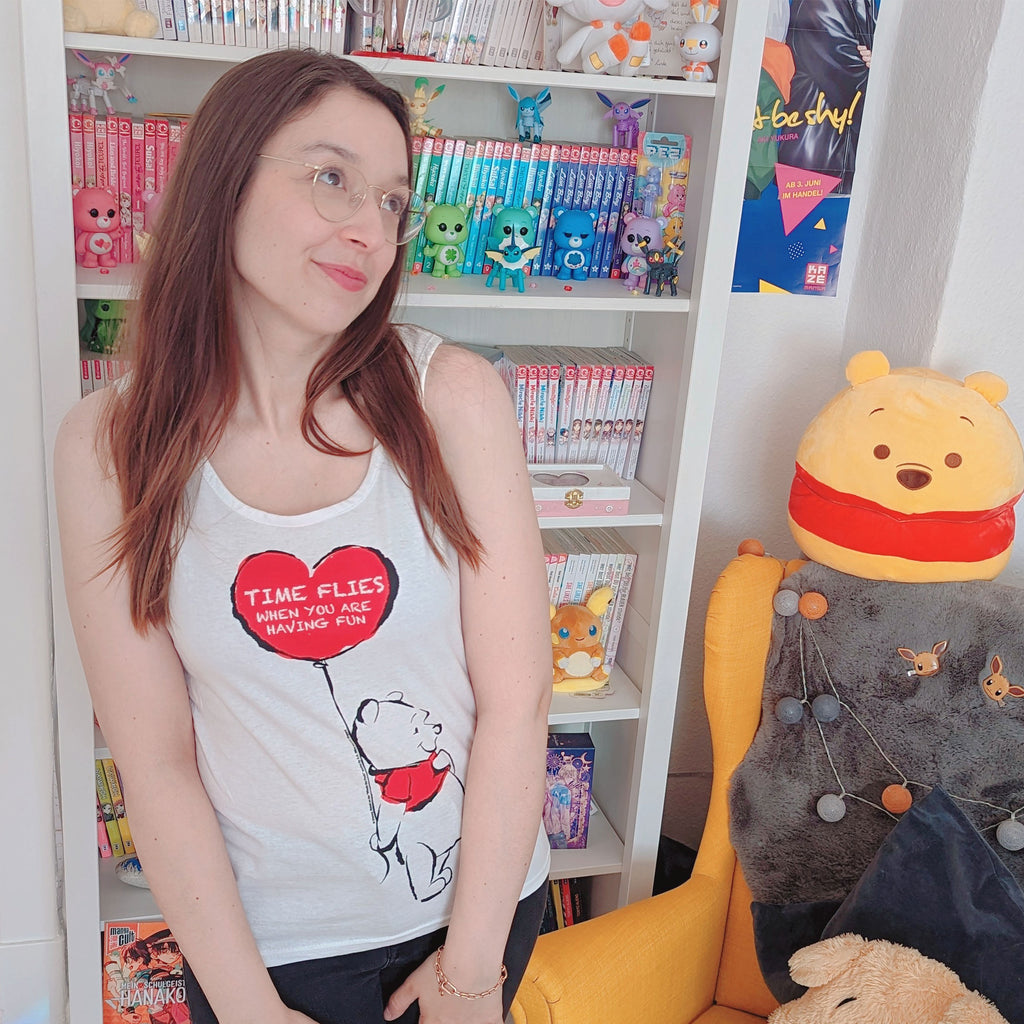 Immagine del prodotto Winnie Pooh - Time Flies Canotta donna bianca