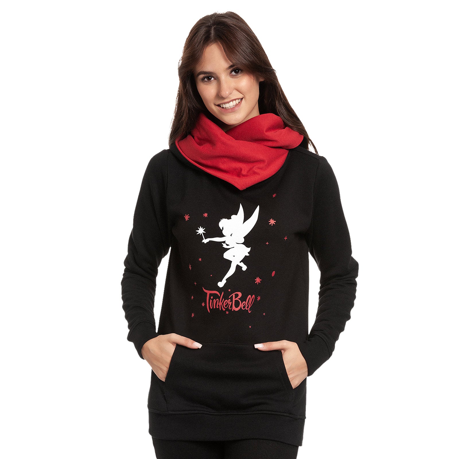 Immagine del prodotto Tinkerbell - Felpa con cappuccio da donna Circus nera