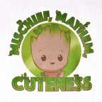 Immagine del prodotto Guardiani della Galassia - T-shirt da donna larga bianca Groot Cuteness