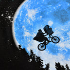 Immagine del prodotto E.T. - Maglietta nera Moon Glow in the Dark