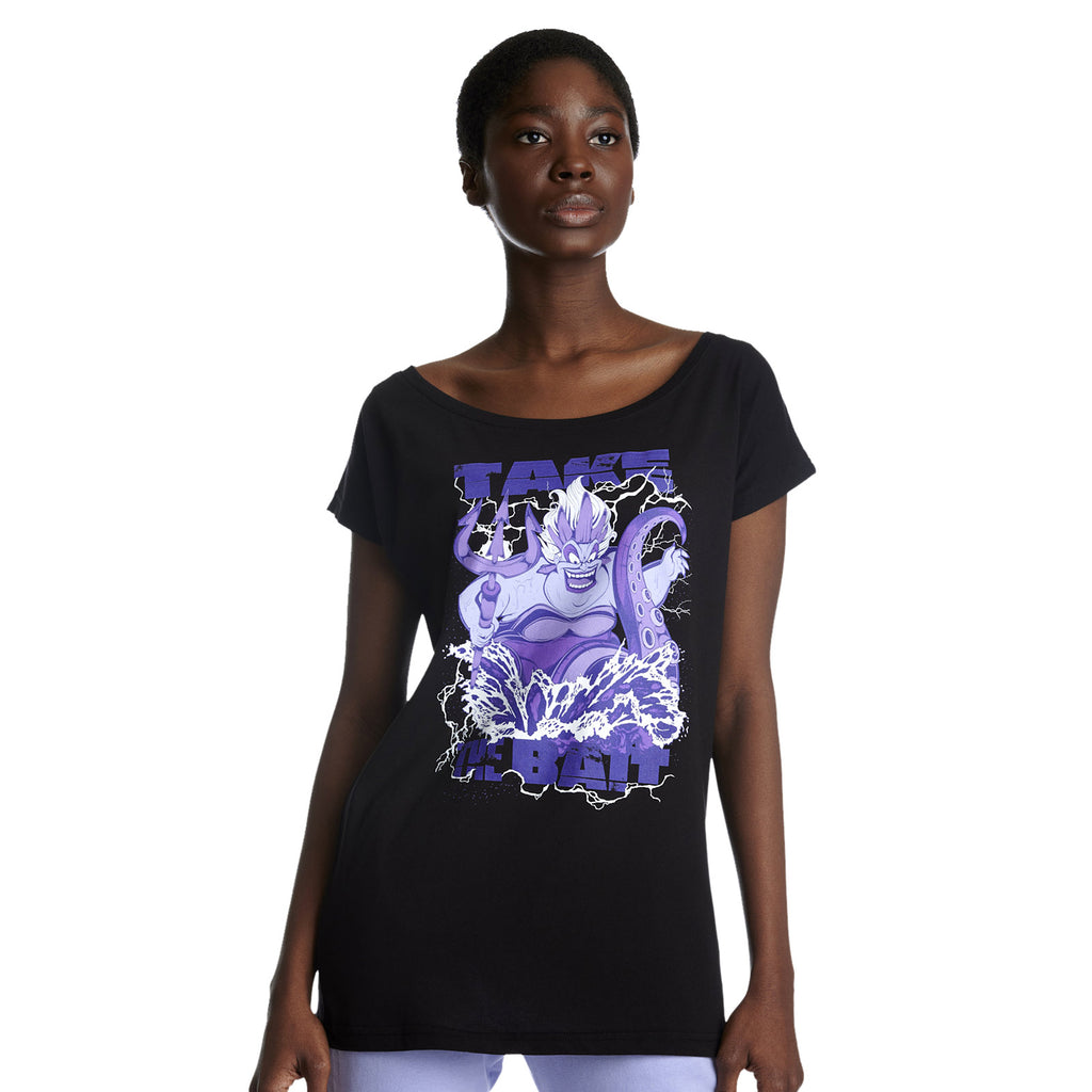 Immagine del prodotto Villains - T-shirt Ursula da donna aderente nera