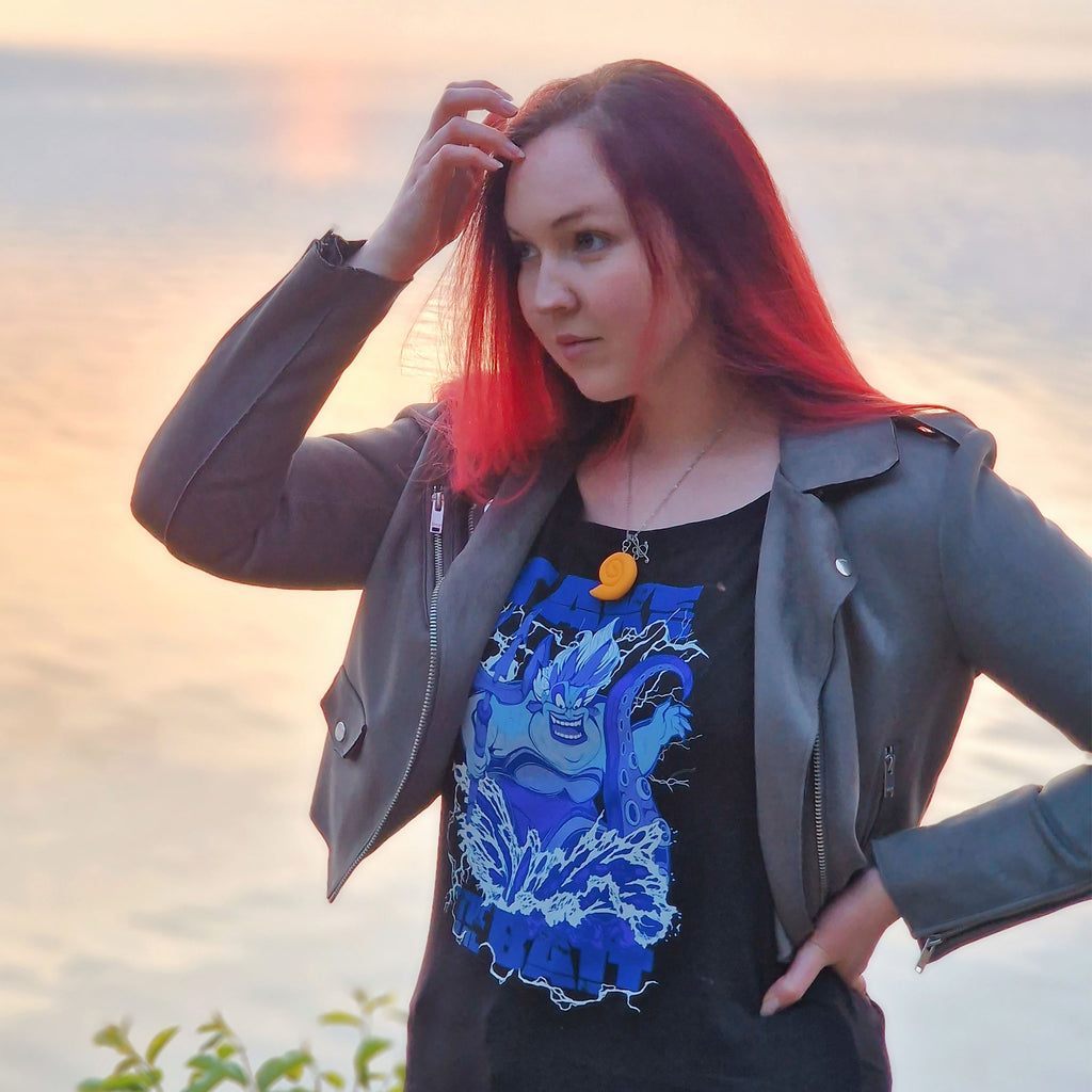 Immagine del prodotto Villains - T-shirt Ursula da donna aderente nera
