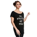Immagine del prodotto American Horror Story - Tutti i mostri sono umani T-shirt donna loose fit nera