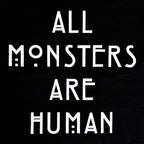 Immagine del prodotto American Horror Story - Tutti i mostri sono umani T-shirt donna loose fit nera