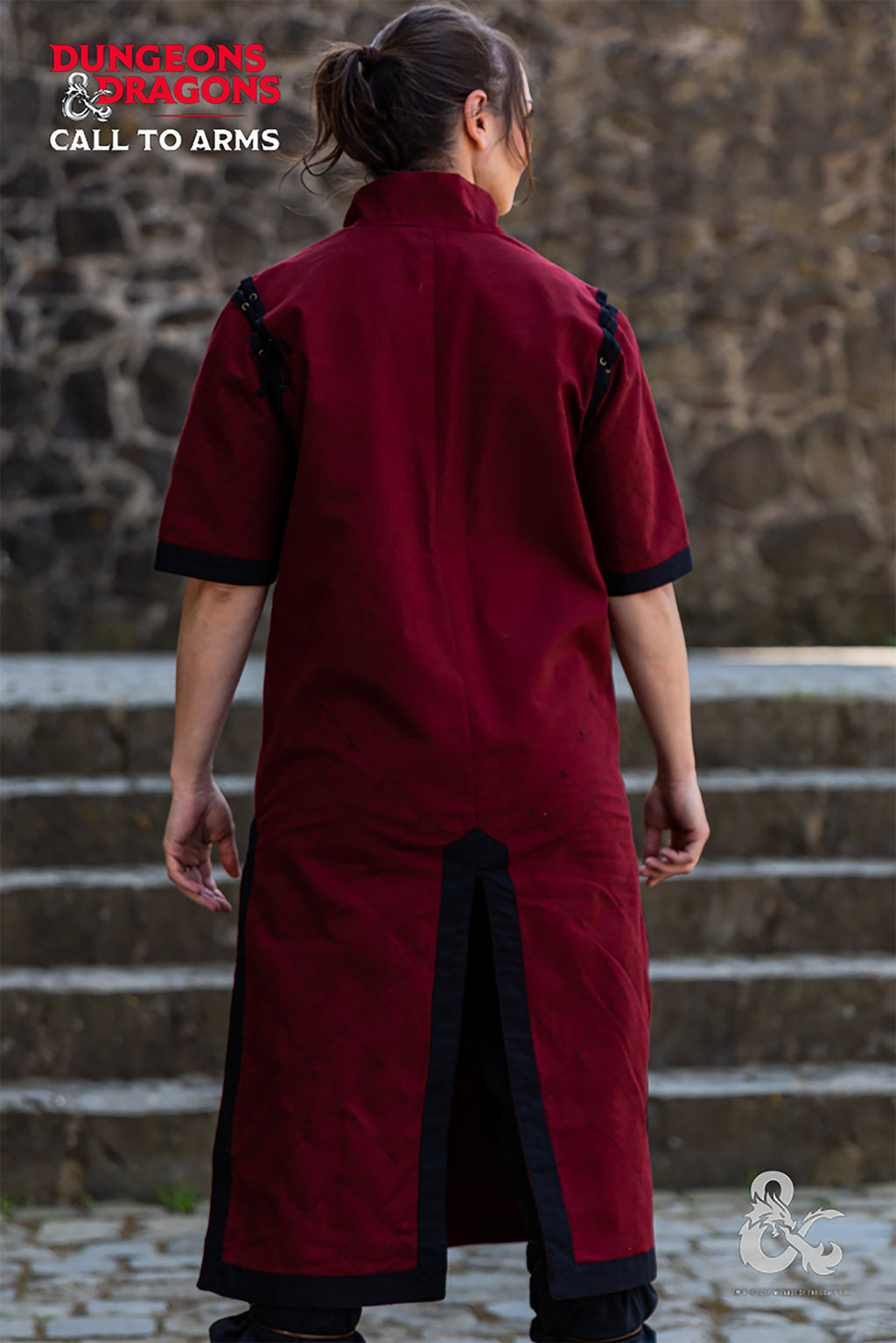 Immagine del prodotto Dungeons & Dragons - Tunica da combattente rosso-nero