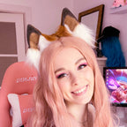 Immagine del prodotto Orecchie di Kitsune bianco-marrone