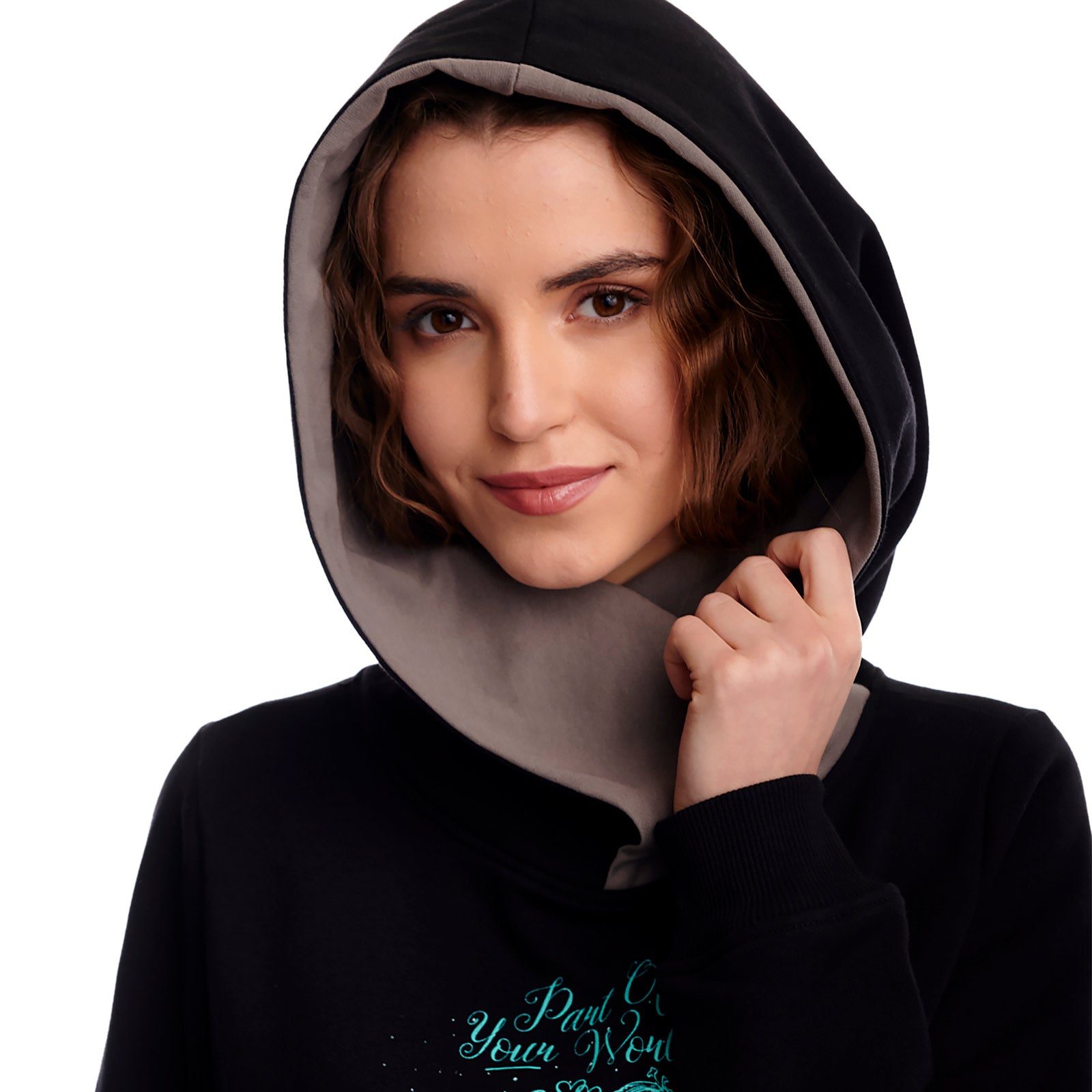 Immagine del prodotto Arielle - Part of Your World Felpa con cappuccio da donna nera