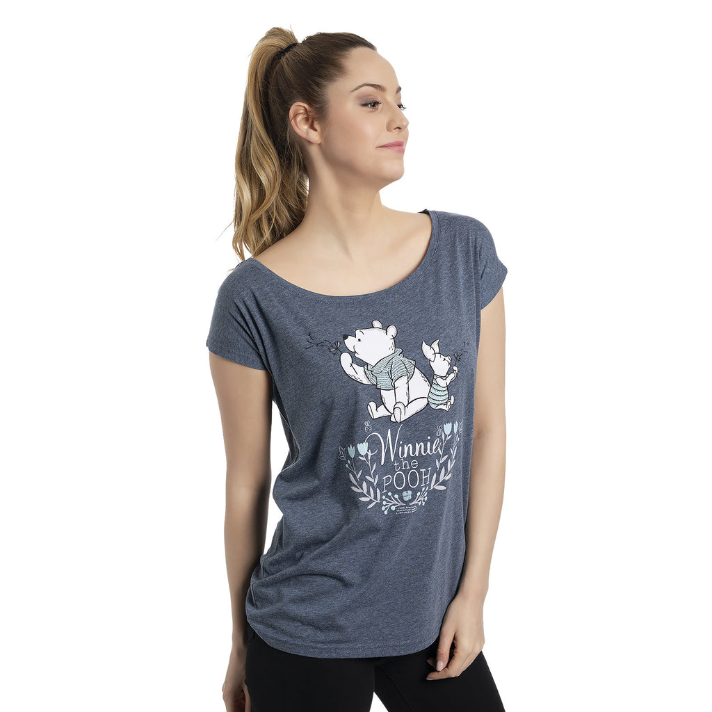 Immagine del prodotto Winnie Pooh - T-shirt donna Friends grigio sciolto