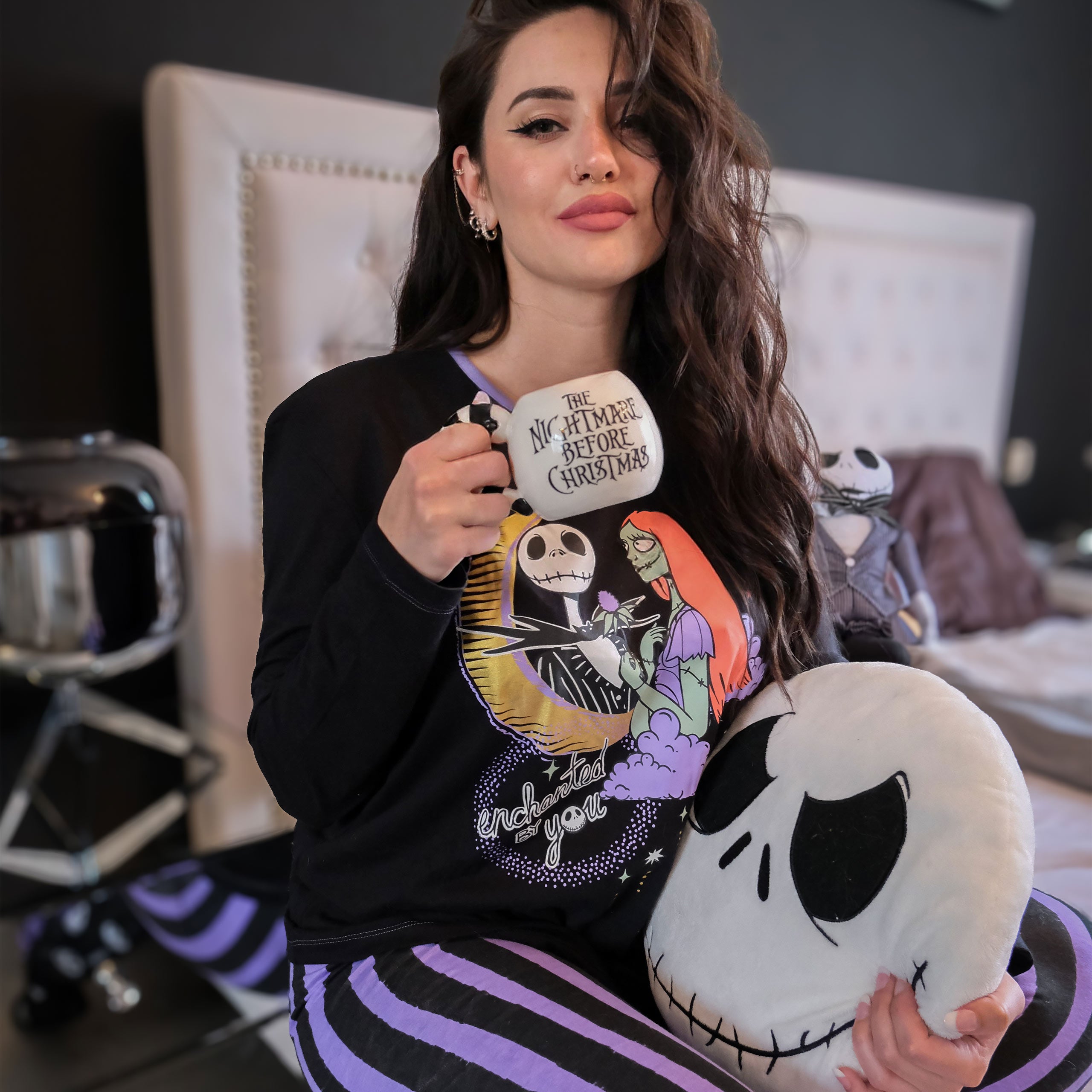 Immagine del prodotto Pigiama Jack e Sally - Nightmare Before Christmas