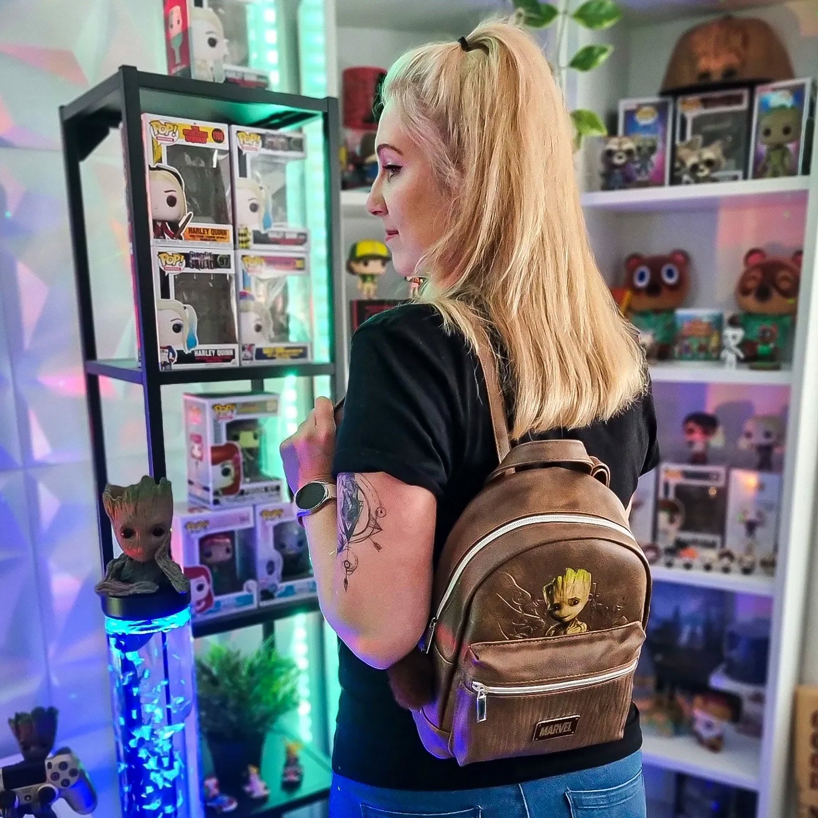 Immagine del prodotto Guardiani della Galassia - Zaino Mini Groot marrone
