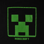 Immagine del prodotto Minecraft - T-shirt nera con logo Creeper
