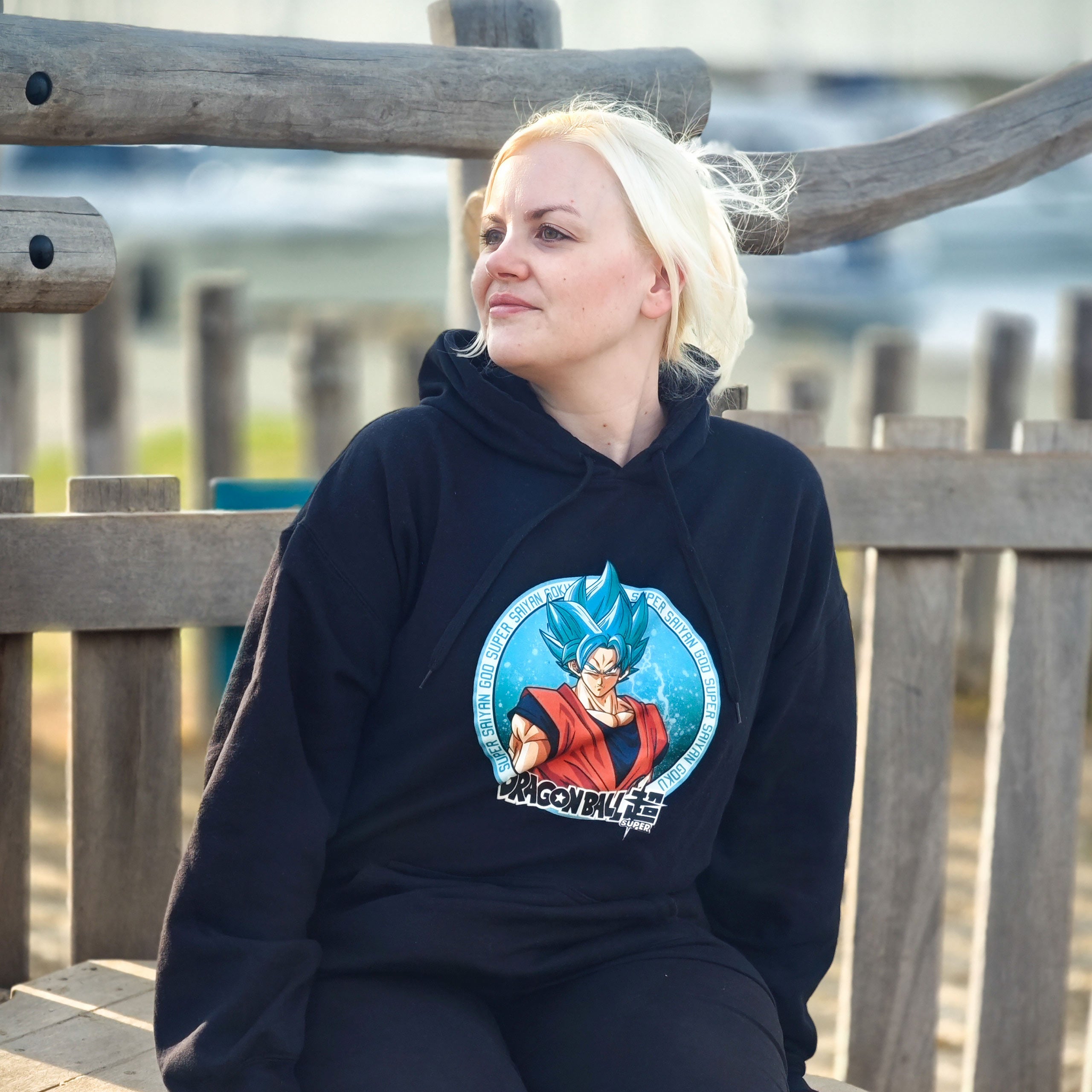 Product image Dragon Ball Super - Goku Super Saiyan Blue Hoodie Black