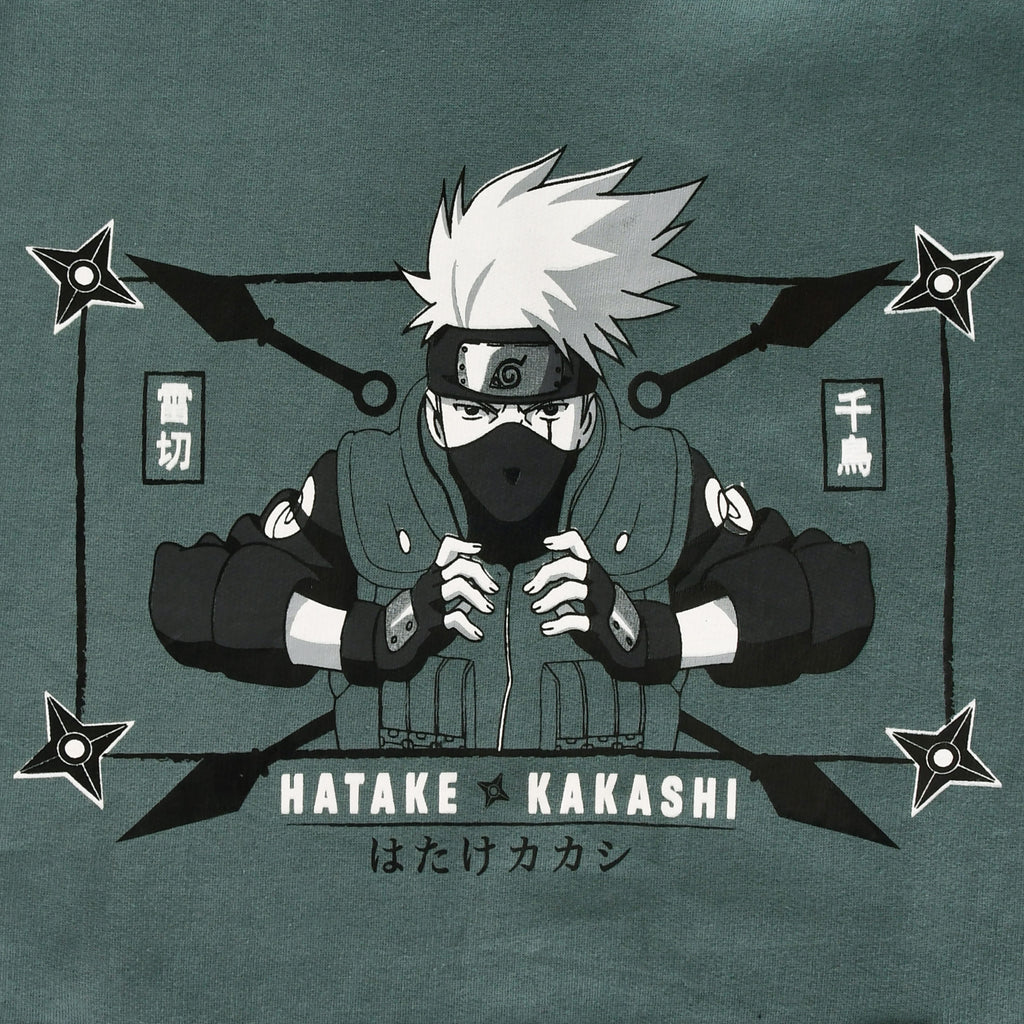 Immagine del prodotto Naruto Shippuden - Felpa con cappuccio Hatake Kakashi verde