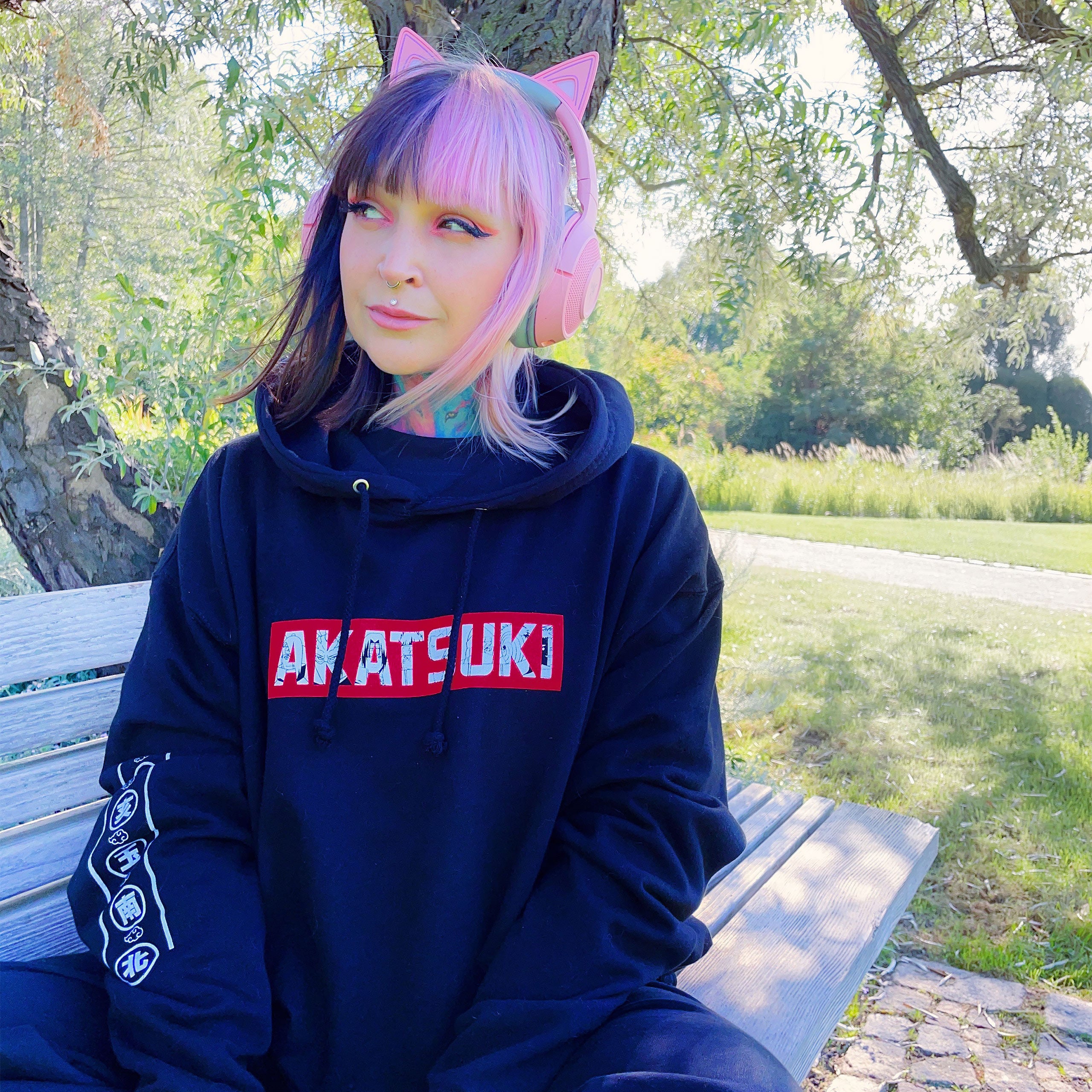 Immagine del prodotto Naruto Shippuden - Felpa con cappuccio Akatsuki nera