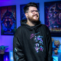 Product image Mando and Grogu Hoodie Black - Star Wars The Mandalorian