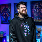 Product image Mando and Grogu Hoodie Black - Star Wars The Mandalorian