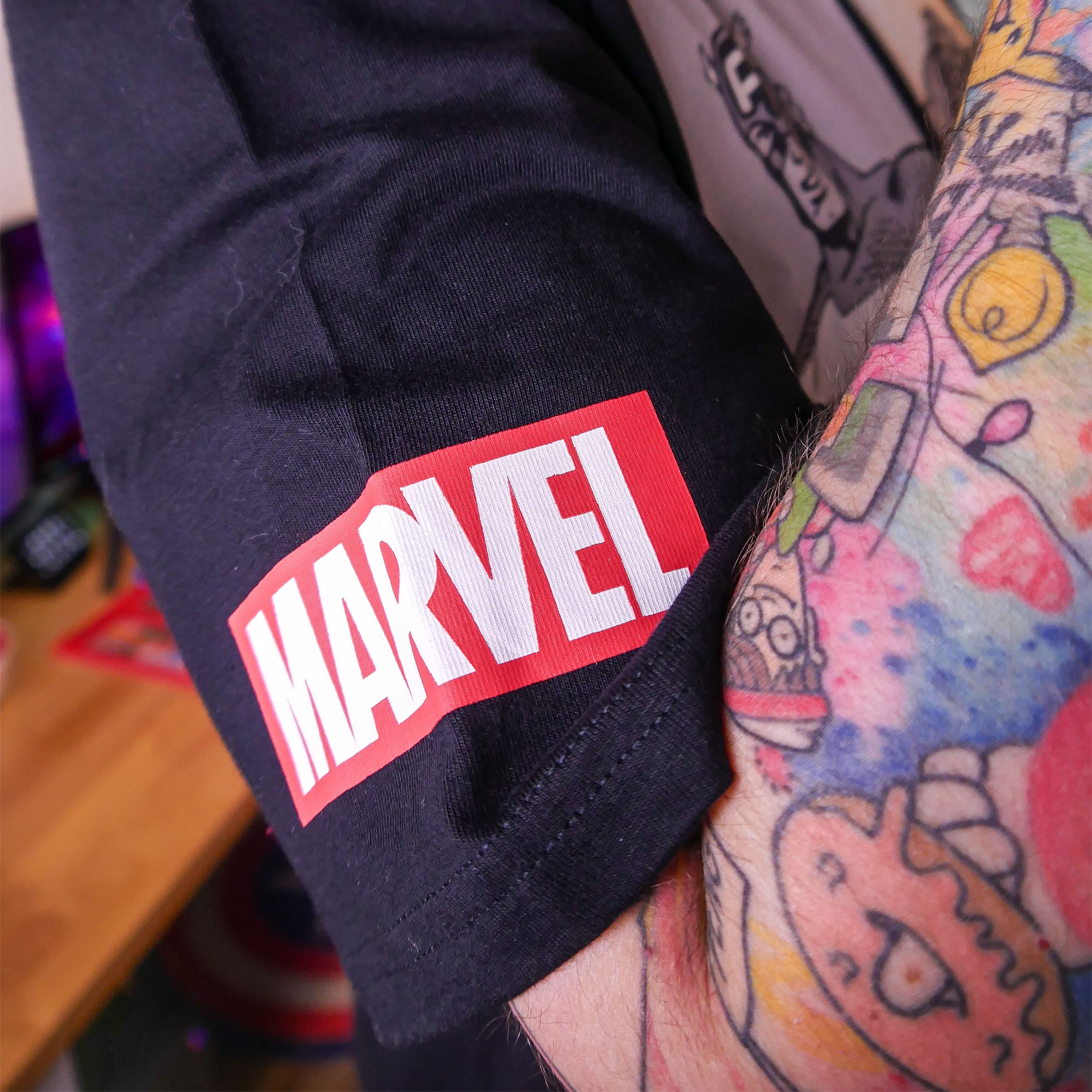 Immagine del prodotto Marvel Comics - Super Heroes Since 1939 T-Shirt Oversize Nera
