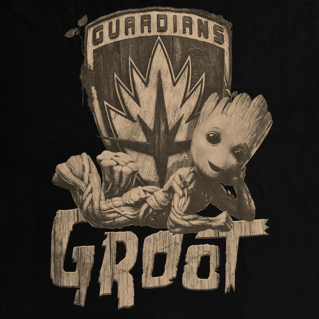 Immagine del prodotto Guardiani della Galassia - T-shirt oversize di Groot nera