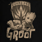 Immagine del prodotto Guardiani della Galassia - T-shirt oversize di Groot nera