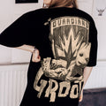 Immagine del prodotto Guardiani della Galassia - T-shirt oversize di Groot nera