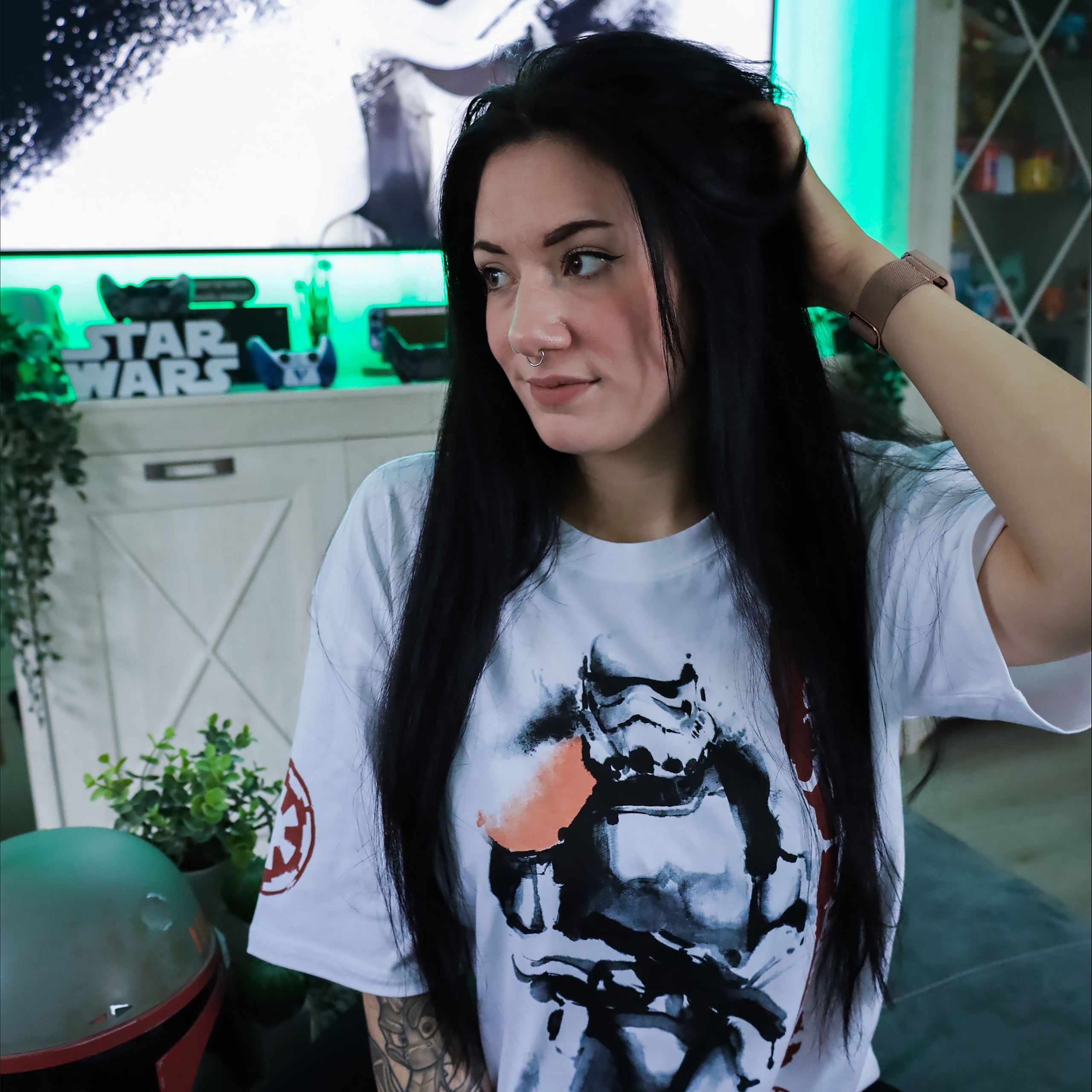 Immagine del prodotto Star Wars - T-Shirt Oversize Stormtrooper bianca