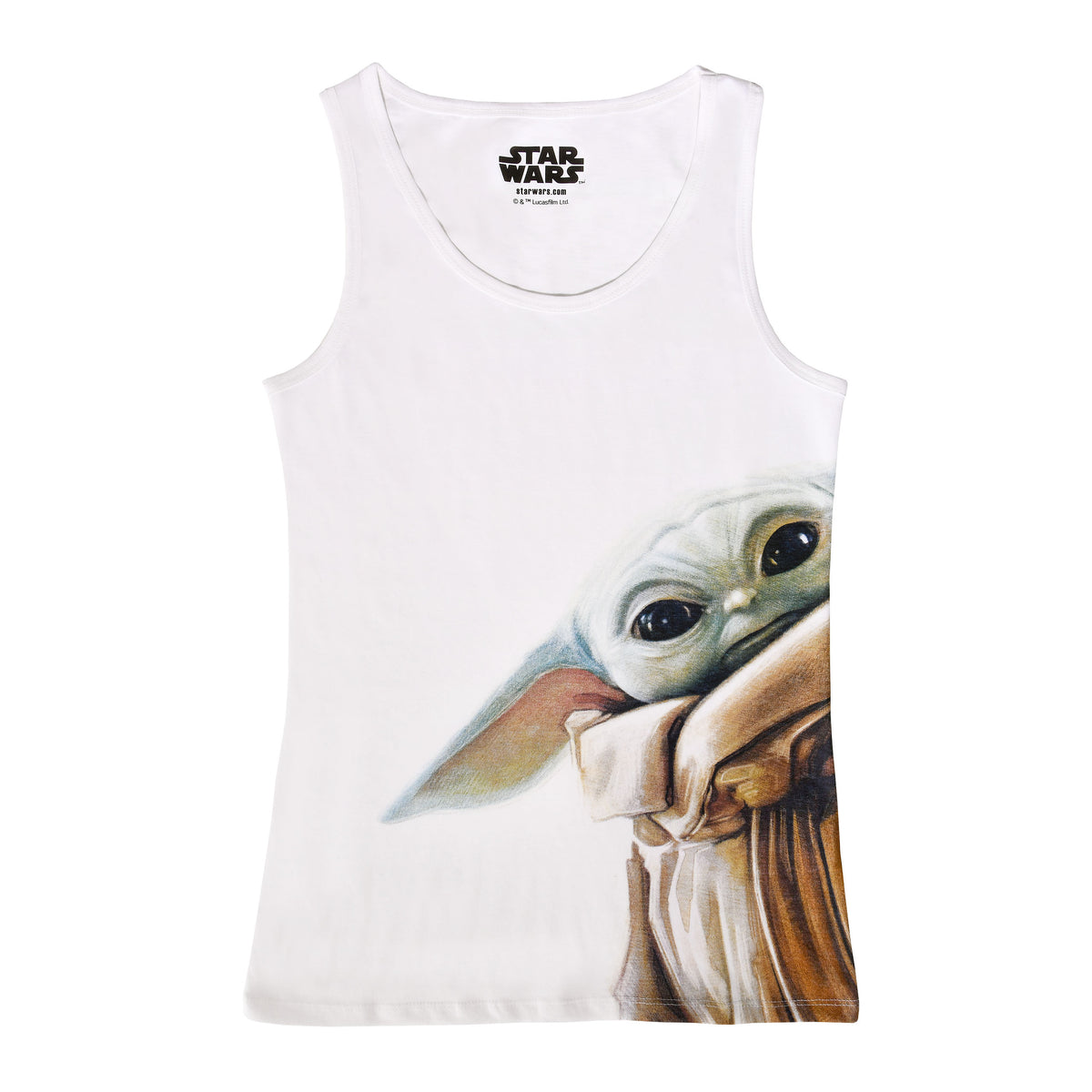 Immagine del prodotto Canotta bianca Grogu - Star Wars The Mandalorian
