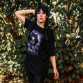 Immagine del prodotto Wednesday - Maglietta Oversize con Poster Teaser in nero