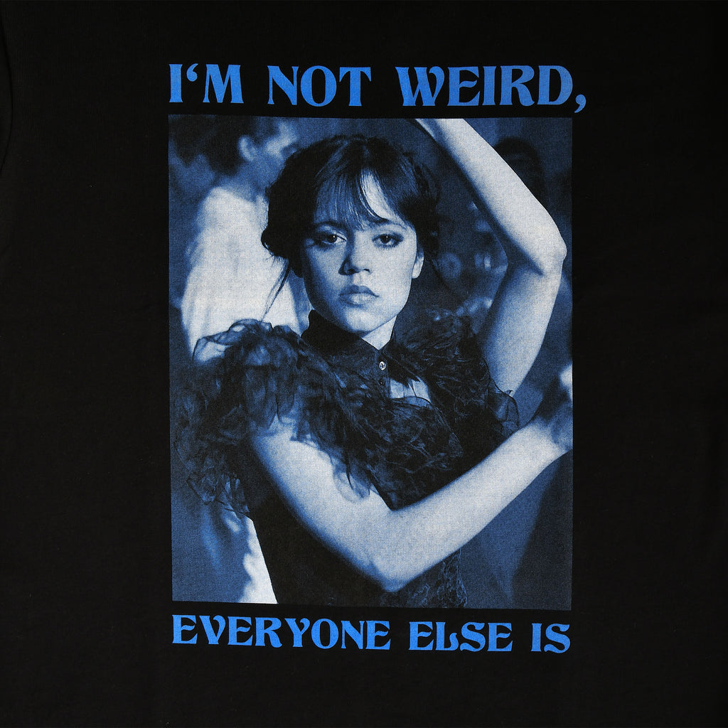 Immagine del prodotto Wednesday - T-shirt Oversize da ballo nera