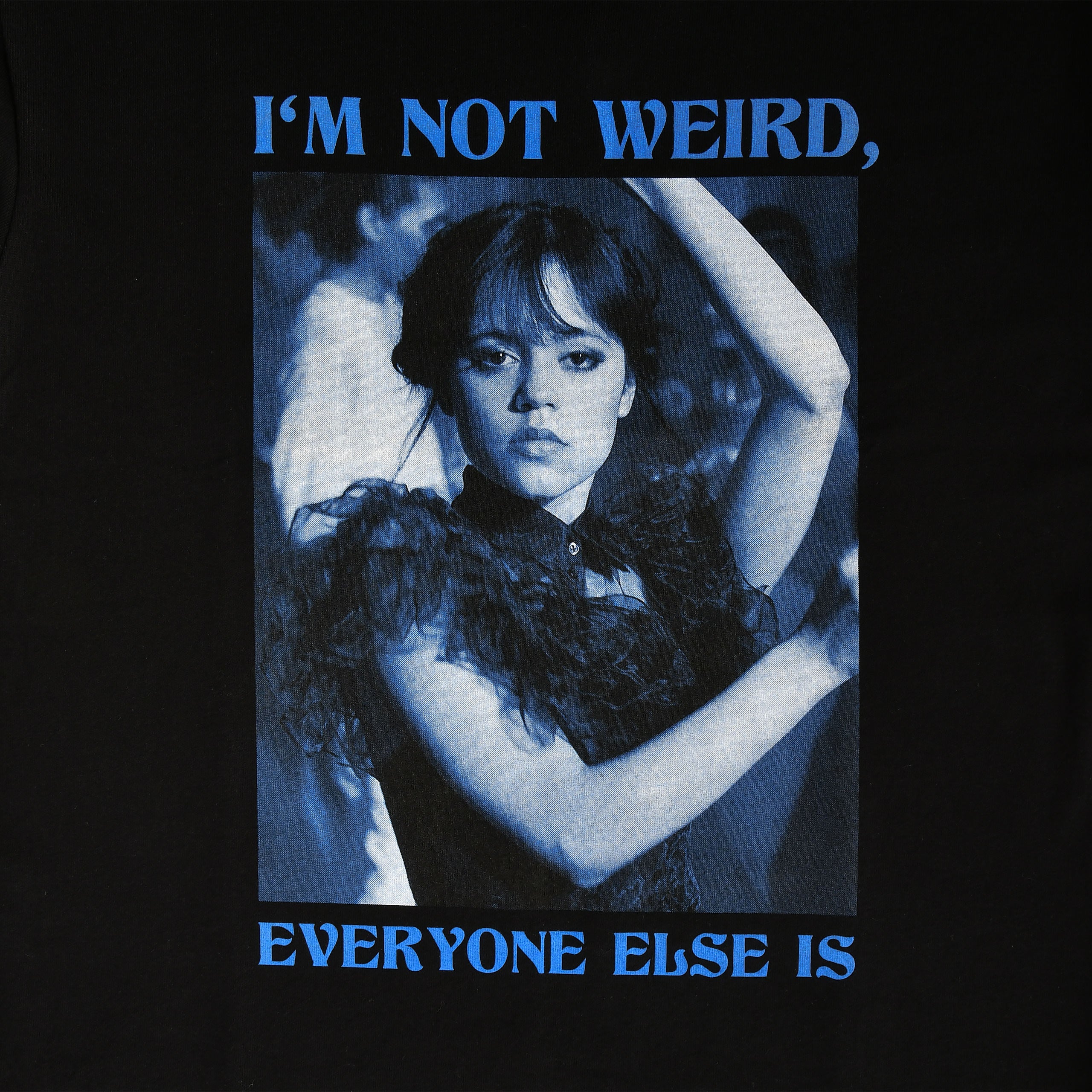Immagine del prodotto Wednesday - T-shirt Oversize da ballo nera