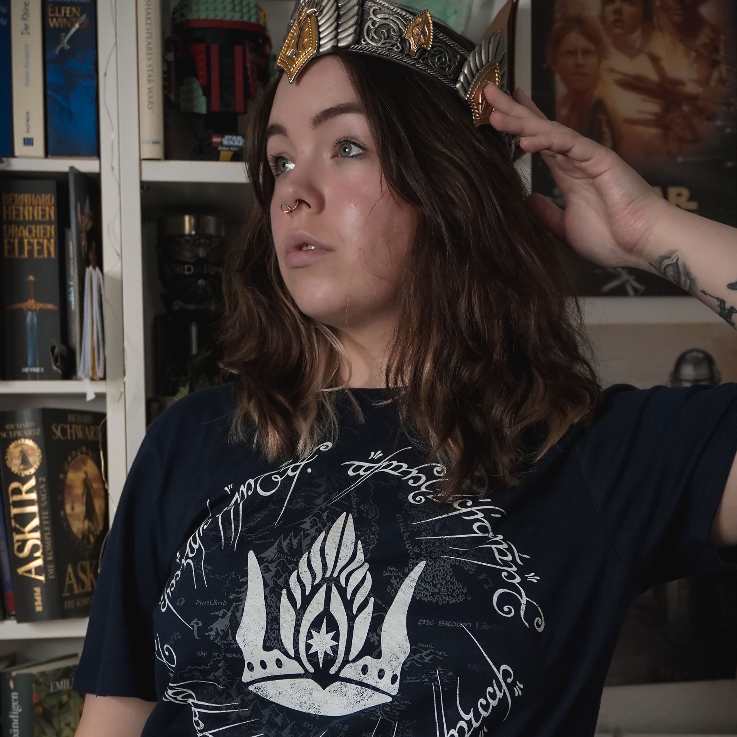 Product image The Lord of the Rings - Crown of Gondor T-Shirt blue