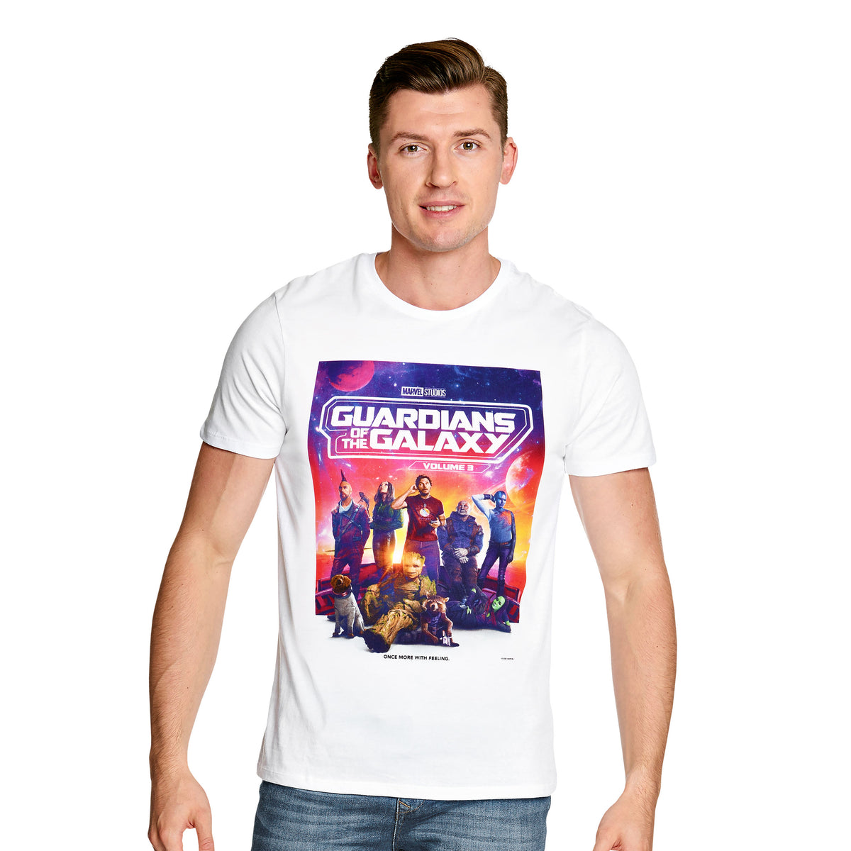 Immagine del prodotto Guardiani della Galassia - T-Shirt bianca del equipaggio