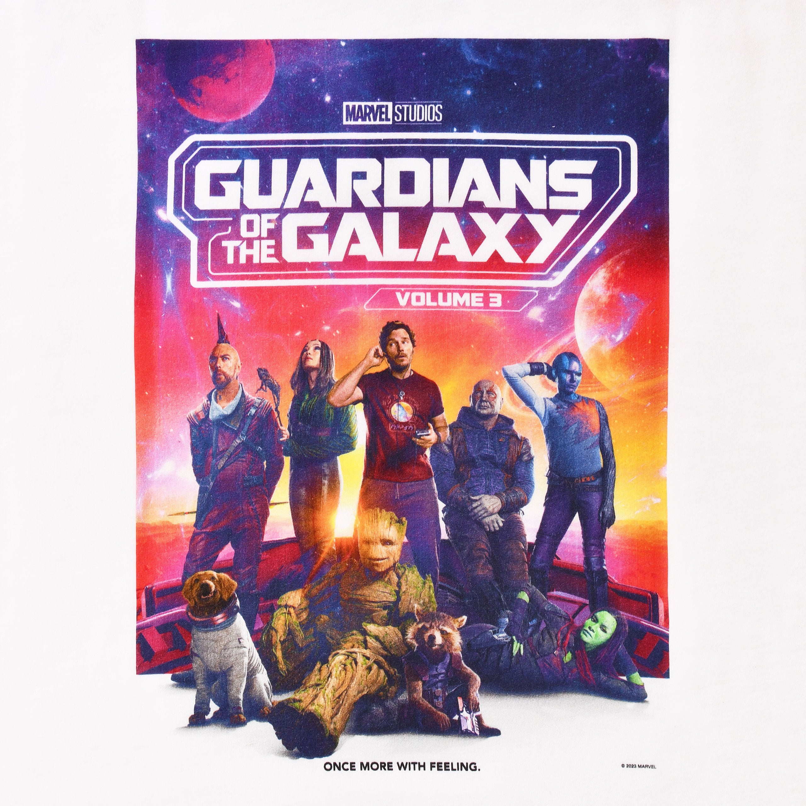 Immagine del prodotto Guardiani della Galassia - T-Shirt bianca del equipaggio