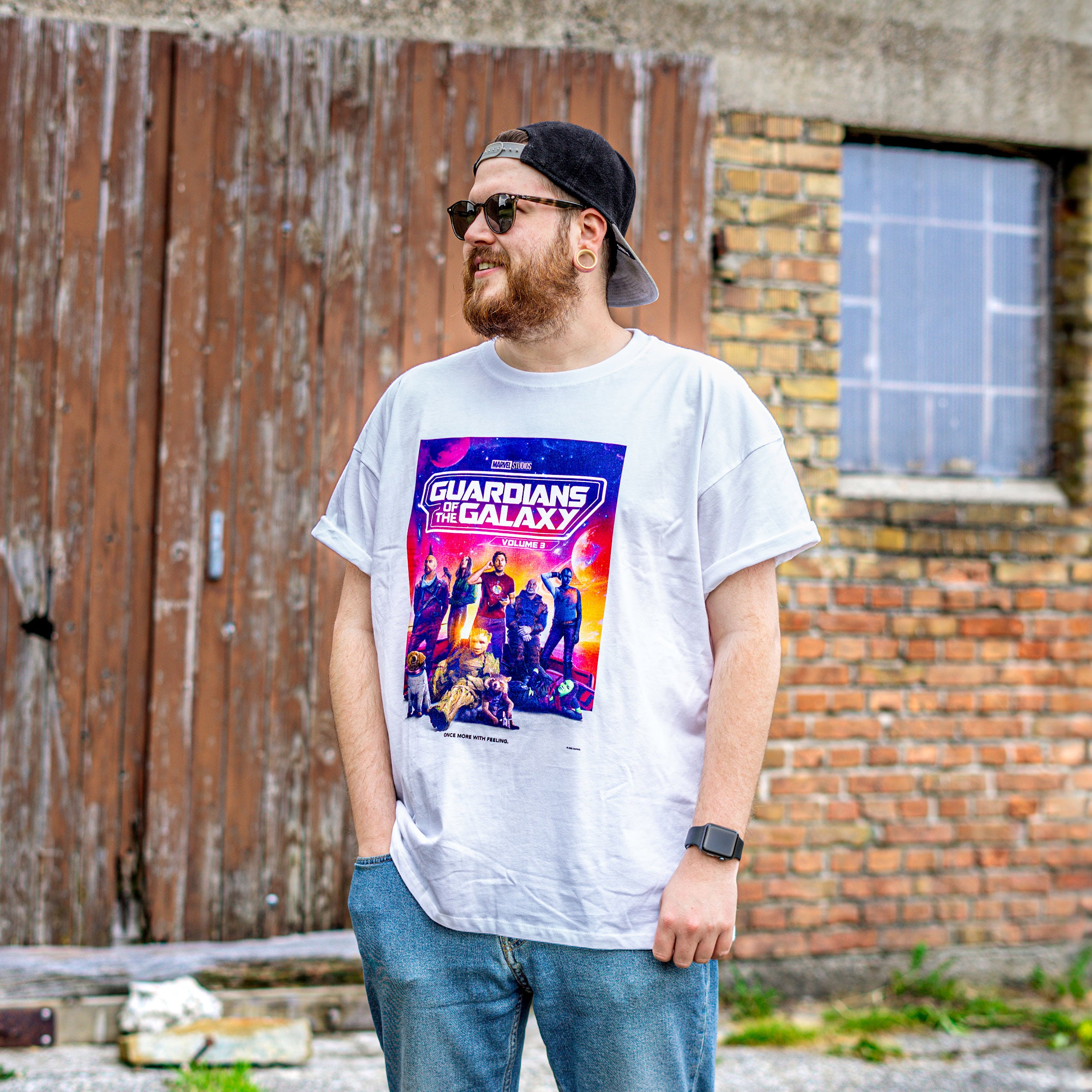 Immagine del prodotto Guardiani della Galassia - T-Shirt bianca del equipaggio