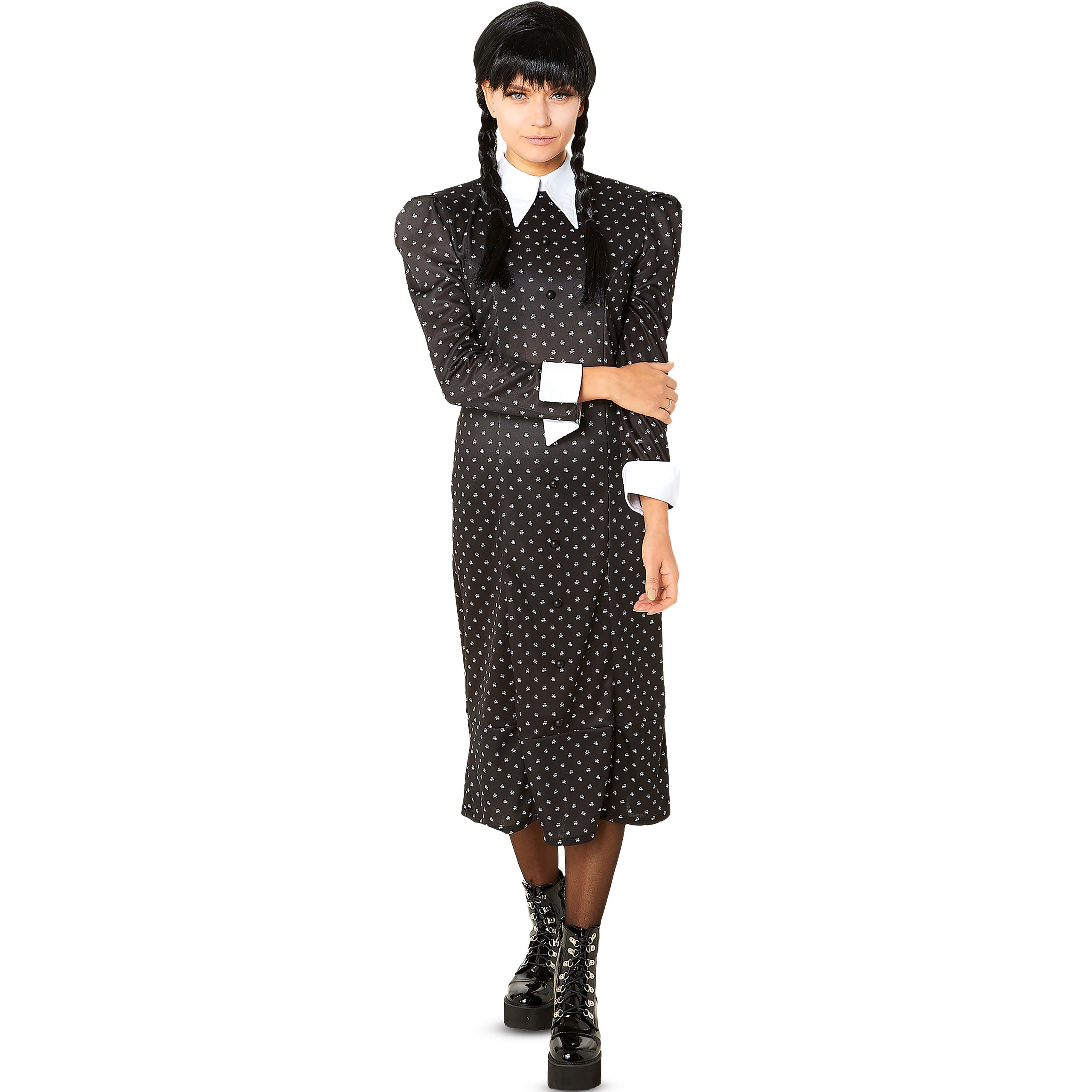 Immagine del prodotto Costume da donna nero Wednesday Addams