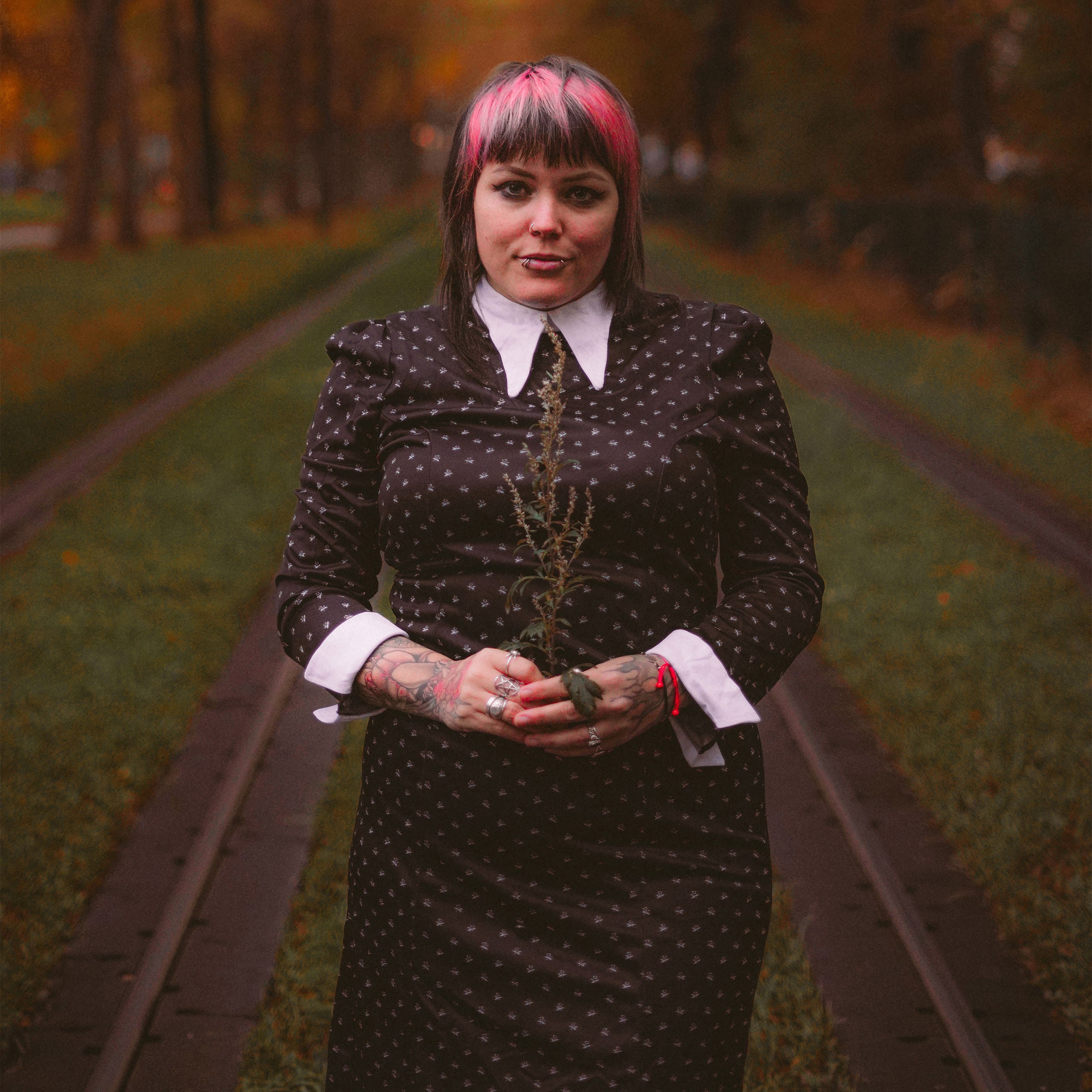 Immagine del prodotto Costume da donna nero Wednesday Addams