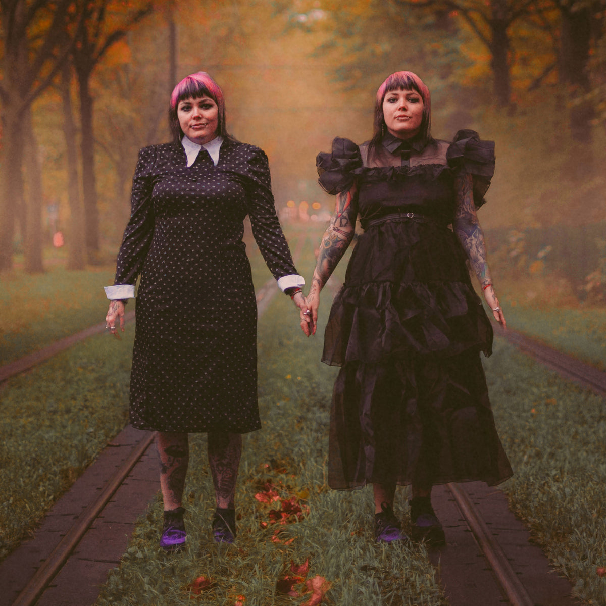 Immagine del prodotto Costume da donna nero Wednesday Addams