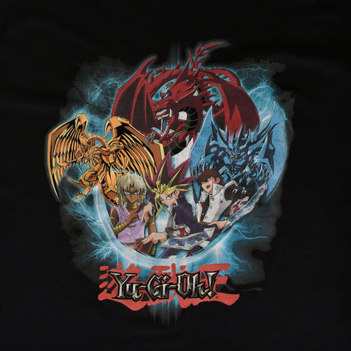 Immagine del prodotto Yu-Gi-Oh! - T-shirt con gruppo in vortice blu su nero