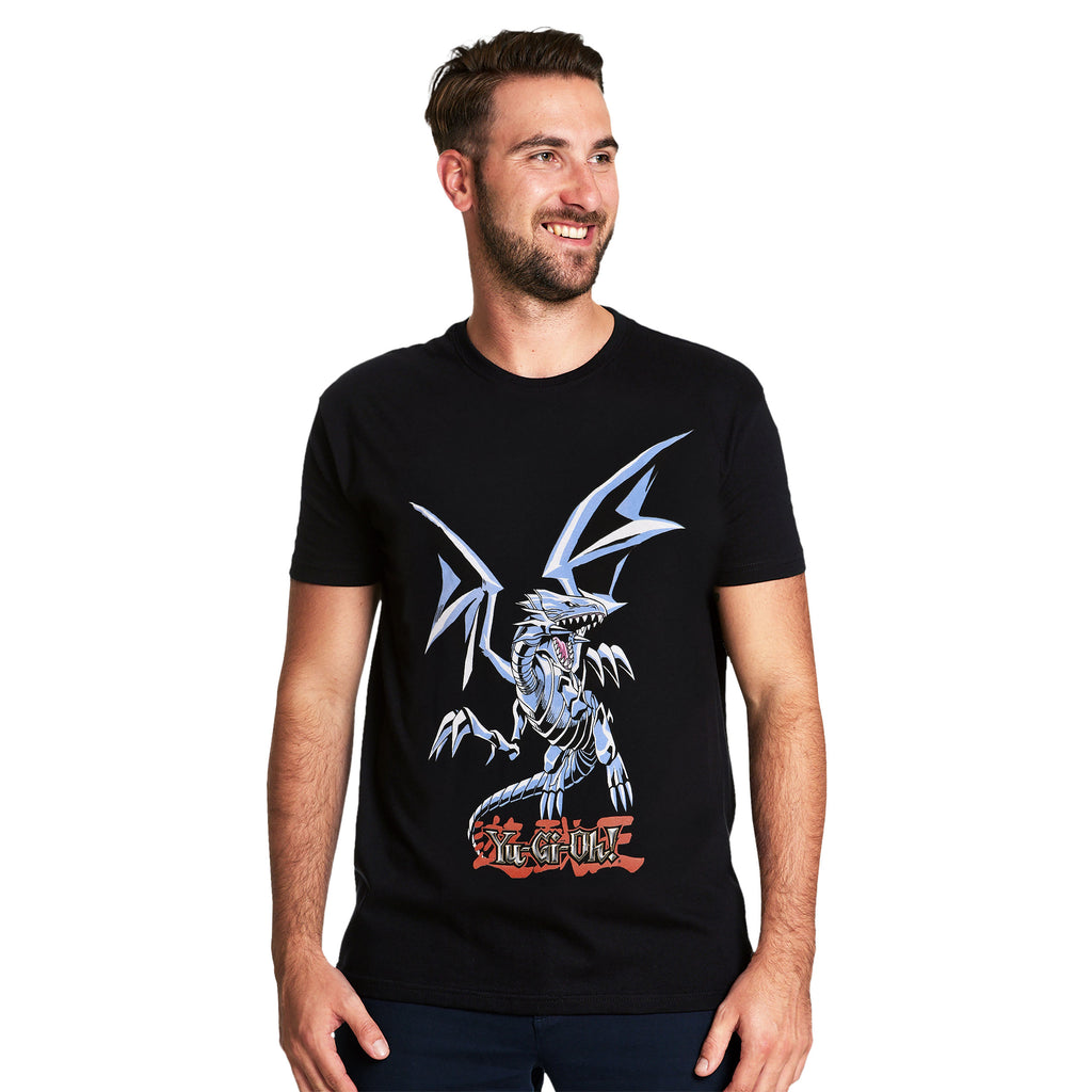 Immagine del prodotto Yu-Gi-Oh! - T-shirt nera con Drago Bianco Occhi Blu